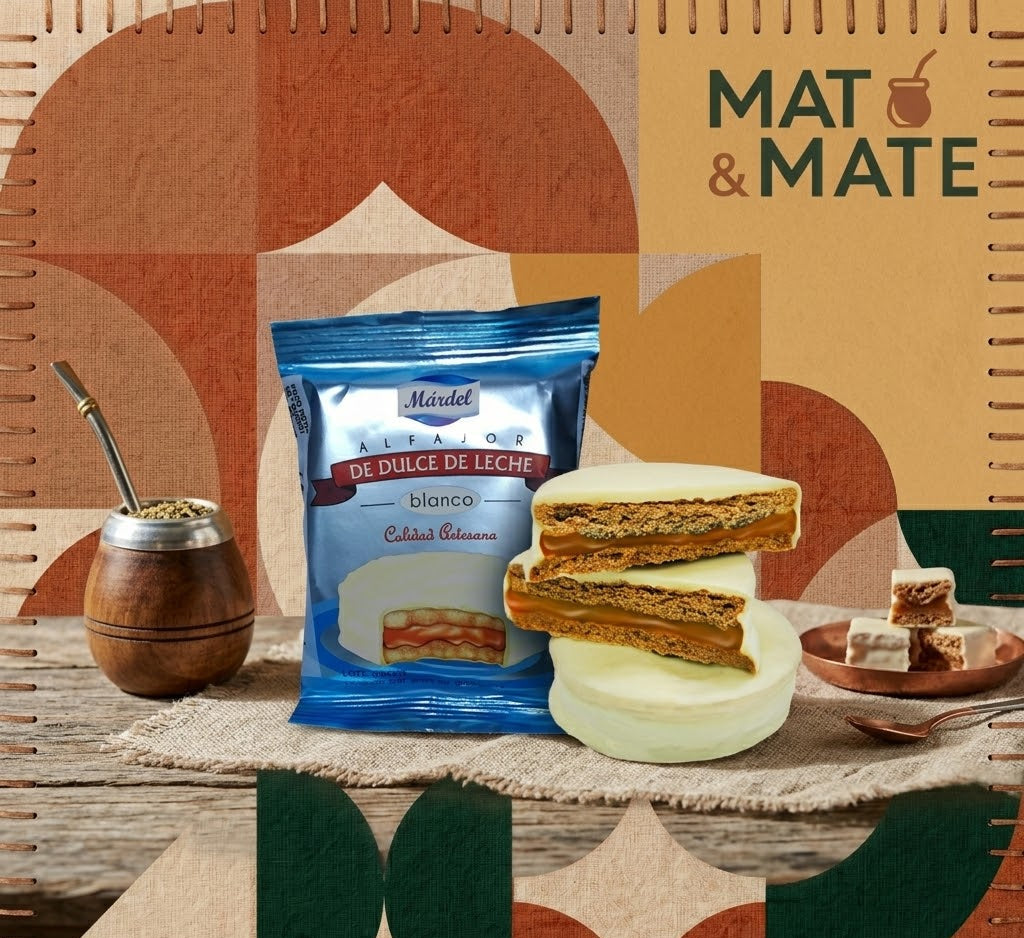 Alfajor Mardel Chocolate Blanco