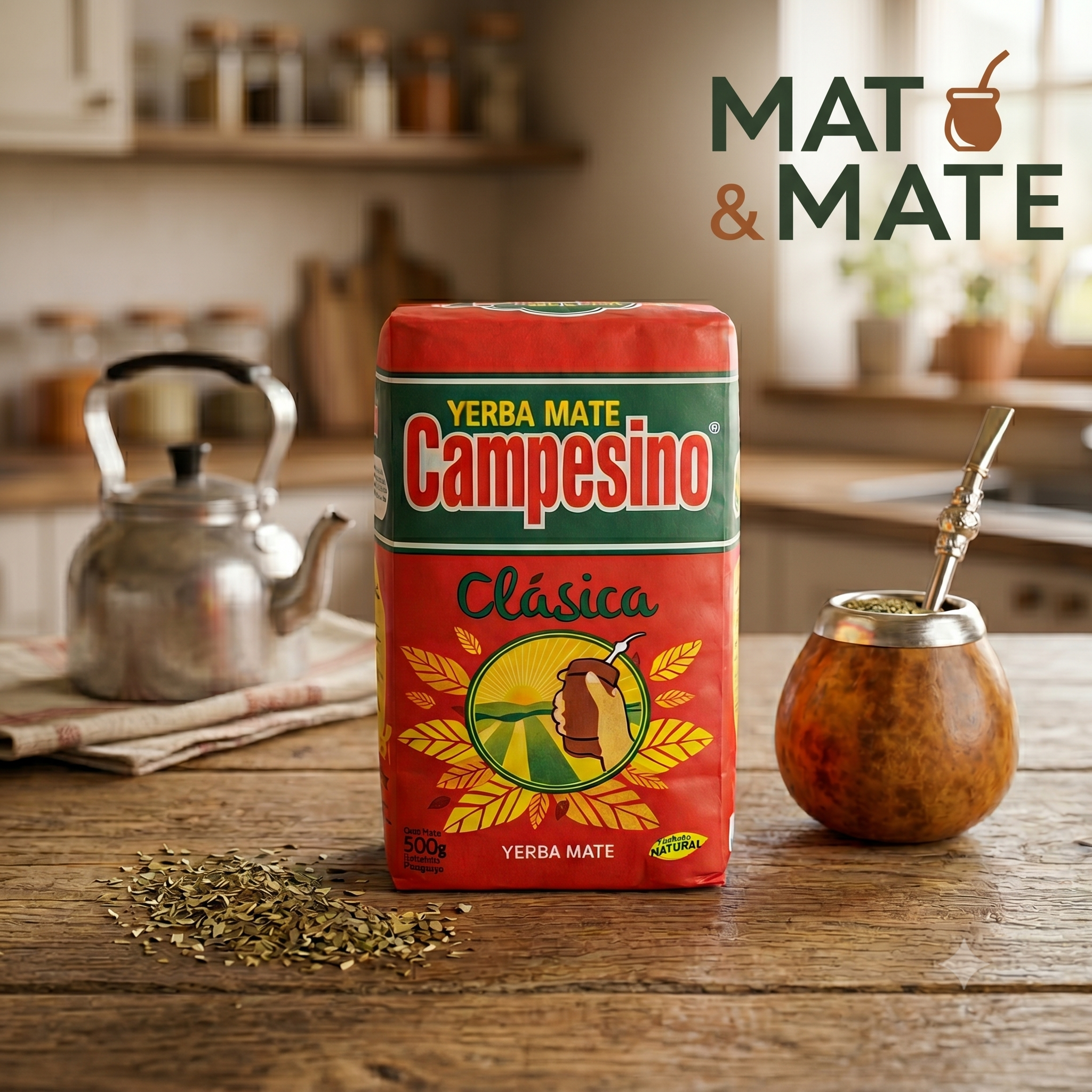 Yerba Mate Campesino Clásica 500 gr