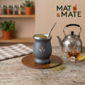 Mate de Acero Inoxidable Grå