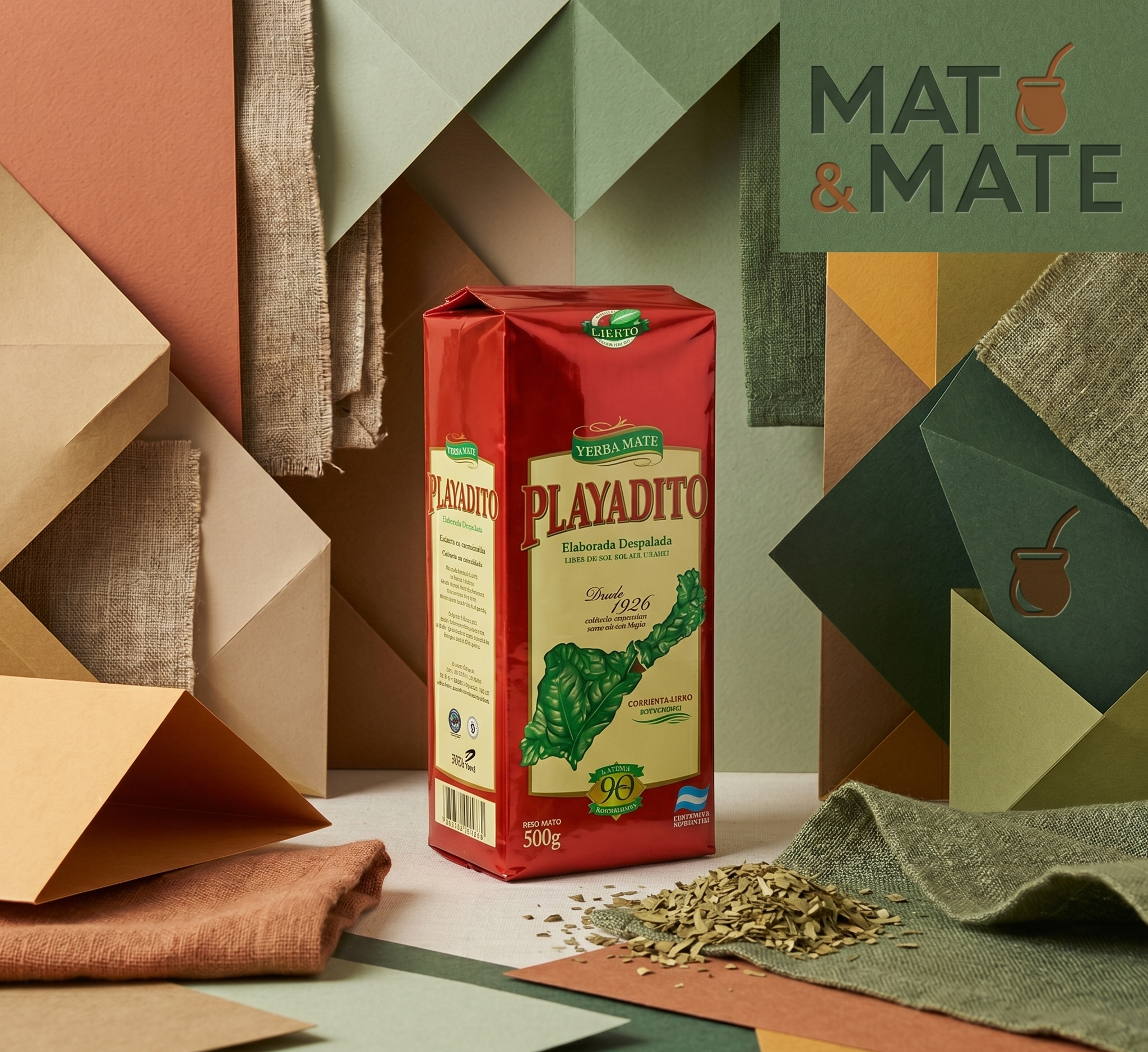 Yerba Mate Playadito Despalada 500 gr