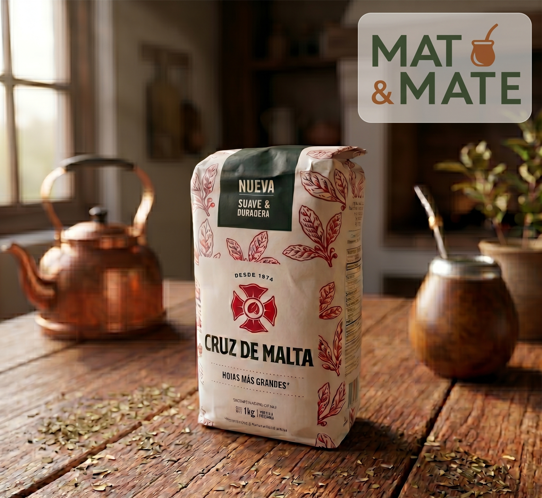 Yerba Mate Cruz de Malta 1 kg